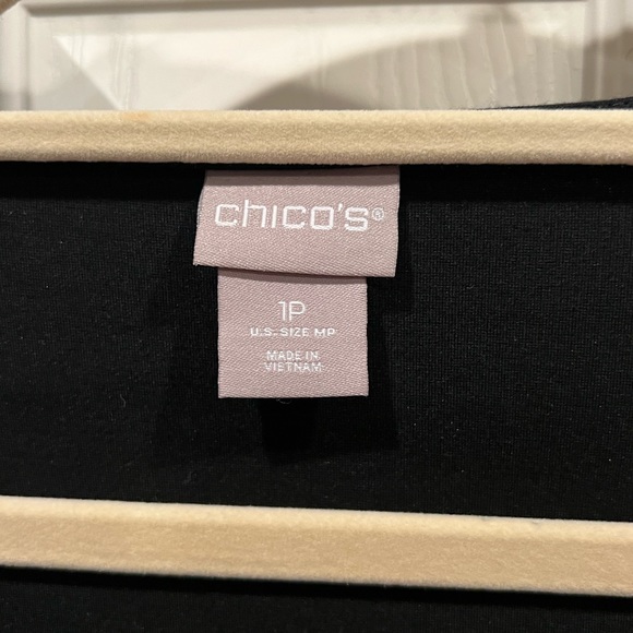Chico’s black dressy blouse - Picture 2 of 6